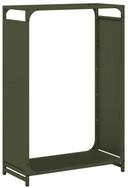 vidaXL Kaminholzregal Brennholzregal Olivgr&uuml;n 60x28x90 cm Kaltgewalzter Stahl