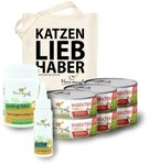 Bellfor I love my cat Ohrenpflege-Sparset f&uuml;r Katzen mit einer Futtermittelall,
