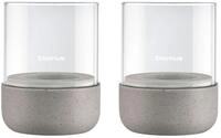 blomus Windlicht CALMA Windlicht satellite XS 2er Set