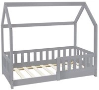 ML-DESIGN Spielbett Hausbett Kinderbett inkl. Lattenrost kreativ Bodenbett f&uuml;r