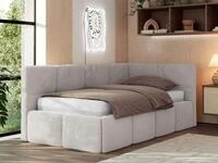 MKS M&Ouml;BEL Jugendbett ARVO 90x200 (Set, inkl. Lattenrost, Bettkasten und...