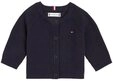 Tommy Hilfiger Strickjacke ESSENTIAL REGULAR CARDIGAN LS Baby bis 2 Jahre mit