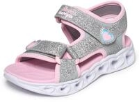 Skechers HEART LIGHTS SANDALS Sandale Sommerschuh mit Klettverschluss,
