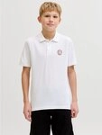 Jack & Jones Junior Poloshirt JJALLIANCE POLO SS JNR mit Knopfleiste