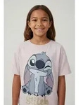 Name It T-Shirt NKFAKUN STITCH SS NREG TOP BOX NOOS WDI lila|rosa 146/152 EU