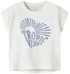 Name It T-Shirt NKFHAVAKA CAP SL NREG TOP BOX Baumwolle, regular fit