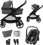 Maxi-Cosi Kombi-Kinderwagen Zelia S TRIO2, (Set), inkl. Babyschale, Regenschutz...