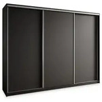 Masseno Schwebet&uuml;renschrank NISSE 270 cm Kleiderschrank 3 T&uuml;ren und 4...
