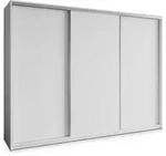 Masseno Schwebet&uuml;renschrank NISSE 250 cm Kleiderschrank 3 T&uuml;ren und 4...