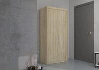 K&uuml;chen-Preisbombe Dreht&uuml;renschrank Elena 2-t&uuml;rig Kleiderschrank...