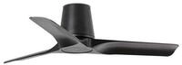 FARO Barcelona Deckenventilator DC Deckenventilator Hey Tub S Schwarz, Timer