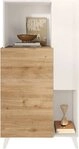 Home affaire Highboard Monaco H&ouml;he 154 cm, Stauraumschrank mit 2 T&uuml;ren (4 F&auml;cher)