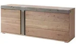 Massivmoebel24 Sideboard AMSTERDAM (Massivholz), Sideboard Akazie 180x45x75...