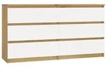 MAGOWA Schubkastenkommode MAGWA M6 moderne Kommode mit 6 Schubladen (passt...