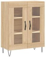 vidaXL Sideboard Sideboard Sonoma-Eiche 69,5x34x90 cm Holzwerkstoff (1 St)
