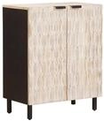 vidaXL Sideboard 60 x 33 x 75 cm Kommode Sideboard Wei&szlig;e gewaschene Oberfl&auml;che