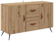 vidaXL Sideboard Sideboard Artisan-Eiche 100 x 36 x 60 cm Holzwerkstoff (1 St)