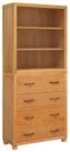 vidaXL Highboard, Aufbewahrungsm&ouml;bel-Set mit Schubladen Braun Holzwerkstoff