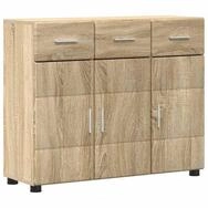vidaXL Wohnzimmer-Set Sideboard FLORIN Sonoma-Eiche 88,5 x 30,5 x 73 cm