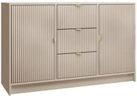 MIRJAN24 Kommode Tireno 2D3SZ (mit zwei Dreht&uuml;ren und drei Schubladen),