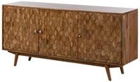 Massivmoebel24 Sideboard MOSAYK (Massivholz), Sideboard Akazie 160x42x75 Akazie...