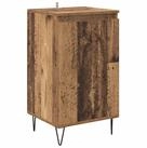 vidaXL Sideboard Sideboard Wandmontiert Altholz 40 x 35 x 70 cm Holzwerkstoff...