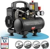 STAHLWERK Kompressor Kompressor 8 Bar 3 L 1,60 PS 1,18 kW 190 L Min