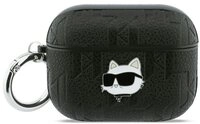 KARL LAGERFELD Kopfh&ouml;rer-Schutzh&uuml;lle H&uuml;lle AirPods Pro 3 Kunststoff schwarz Logo