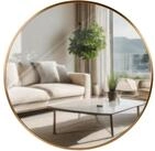 CLP Wandspiegel Elsie, Rund, Modern, 30 / 45 / 60 / 80 cm Metallrahmen