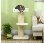 PawHut Kratzbaum 91 cm Katzenbaum mit Katzenbett, Plattform, f&uuml;r Katzen bis 5 kg
