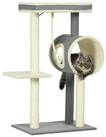 PawHut Kratzbaum Katzenbaum, Katzenkratzbaum mit Spielball, Katzenbaum, Sisal,...