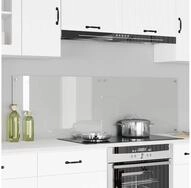 vidaXL K&uuml;chenr&uuml;ckwand, K&uuml;chenr&uuml;ckwand 2 pcs Transparent 80 x 50 cm...