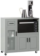 SoBuy Sideboard FSB78, Aufbewahrungsschrank K&uuml;chekommode K&uuml;chentrolley, auf...