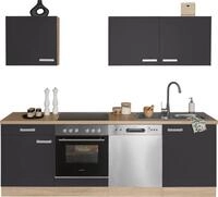 OPTIFIT K&uuml;chenzeile Leer Breite 240 cm, mit Hanseatic E-Ger&auml;ten, inkl.