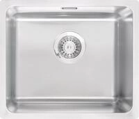 Deante Edelstahlsp&uuml;le Einbausp&uuml;lbecken Chrom eckig aus Edelstahl mit...