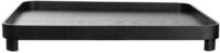 ASA SELECTION Dekotablett Selection wood schwarz Tablett auf Fu&szlig; 45,5 x 36cm