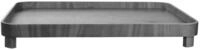 ASA SELECTION Dekotablett Selection wood Walnuss Tablett auf Fu&szlig; 45,5 x 36cm