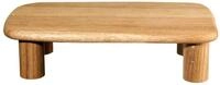 ASA SELECTION Tablett wood Tablett auf Fu&szlig; Eiche 27,5x16cm, Eiche