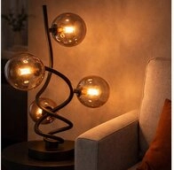 GLOBO LIGHTING LED Tischleuchte, Leuchtmittel inklusive, Warmwei&szlig;, Tischleuchte