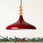 Bamyum Pendelleuchte Champion &Oslash;35 cm Metall E27 Moderne Lampe, Ohne...