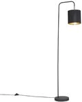 Qazqa Stehlampe Lofty, Smarte Leuchte, LED wechselbar, Warmwei&szlig;, QAZQA Stehlampe,