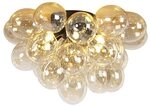Qazqa Deckenleuchte Uvas, ohne Leuchtmittel, Warmwei&szlig;, QAZQA Deckenleuchte, g9,