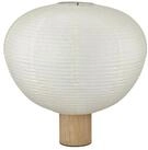blomus Dekolicht Reispapierleuchte -KAMI- Asien Deko Lampe, Schirmlampe aus...