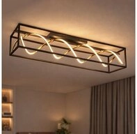 FISCHER & HONSEL LED Deckenleuchte, LED-Leuchtmittel fest verbaut, Kaltwei&szlig;,