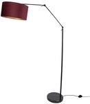 Qazqa Stehlampe Editor, ohne Leuchtmittel, Kaltwei&szlig;, QAZQA Stehlampe, e27,...