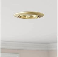 vidaXL Deckenspots, Spotlight 12 pcs Gold 9 x 9 x 2,5 cm Metall