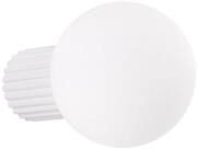 SOLLUX lighting Wandleuchte Wandleuchte Halo Wei&szlig; Ip44, Nicht enthalten