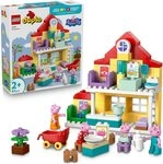 LEGO&reg; Familienhaus (10467), LEGO DUPLO Peppa Pig Konstruktionsspielsteine, (84...