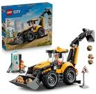 LEGO&reg; Gelber Baggerlader (60480), LEGO City Konstruktionsspielsteine, (301...