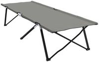 vidaXL Bett Klapp Schlafbett f&uuml;rs Camping Grau 206 x 76 x 74 cm (1-tlg)